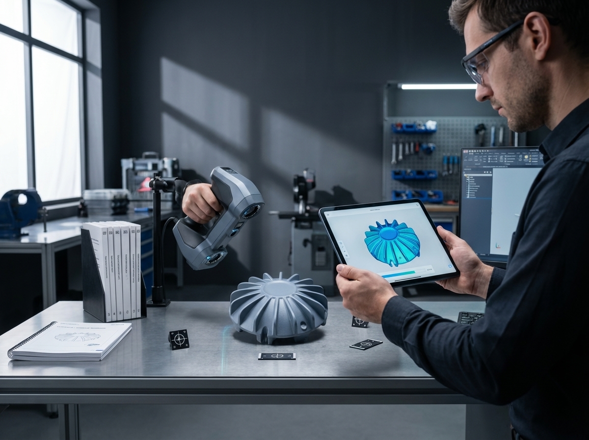 3D Scanning for Reverse Engineering: Turning Physical Parts into ...